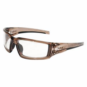 HONEYWELL S2960HS Safety Glasses, Polarized, Wraparound Frame, Full-Frame, Brown, Brown, M Eyewear Size | CR4DGW 55TA33