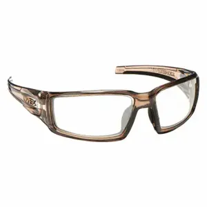 HONEYWELL S2963 Safety Glasses, Polarized, Wraparound Frame, Full-Frame, Sct-Reflect 50, Brown, Brown | CR4DLT 38TJ56