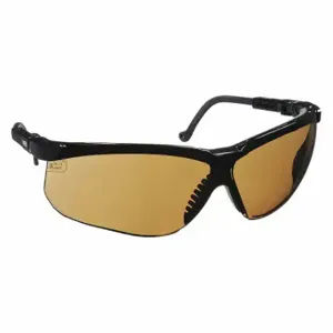 HONEYWELL S3201HS Safety Glasses, Wraparound Frame, Half-Frame, Black, Black, M Eyewear Size, Unisex | CR4DJG 38TJ79