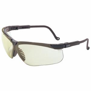 HONEYWELL S3209HS Safety Glasses, Wraparound Frame, Half-Frame, Sct-Low Ir, Black, Black, Unisex | CR4DLF 55TA41