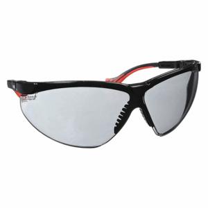 HONEYWELL S3301HS Safety Glasses, Wraparound Frame, Half-Frame, Gray, Black, Black, M Eyewear Size | CR4DKM 38TJ83