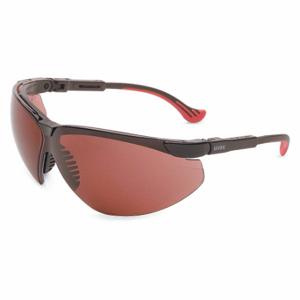 HONEYWELL S3303HS Safety Glasses, Wraparound Frame, Half-Frame, Sct-Gray, Black, Black, M Eyewear Size | CR4DLC 55TA61