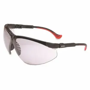 HONEYWELL S3310HS Safety Glasses, Wraparound Frame, Half-Frame, Gray, Black, Black, M Eyewear Size | CR4DKK 55TA67