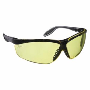 HONEYWELL S3702 Safety Glasses, Wraparound Frame, Half-Frame, Black/Gray, Gray, M Eyewear Size | CR4DJW 4UCJ2