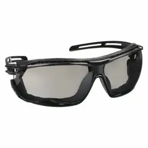 HONEYWELL S4043 Safety Glasses, Wraparound Frame, Frameless, Gray Mirror, Black, Black, Unisex | CR4DHC 38TJ75