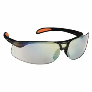 HONEYWELL S4202 Safety Glasses, Wraparound Frame, Frameless, Sct-Reflect 50, Black, Black, Unisex | CR4DHU 1FEU8