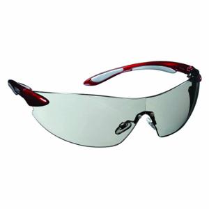 HONEYWELL S4411X Schutzbrille, umlaufender Rahmen, rahmenlos, Grau, Rot, Grau/Rot, M Brillengröße | CR4DHL 2CVD8