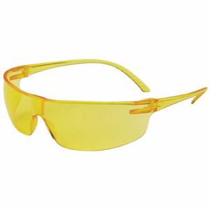 HONEYWELL SVP204 Safety Glasses, Wraparound Frame, Frameless, Amber, Amber, M Eyewear Size, Unisex | CR4DGZ 401Y57