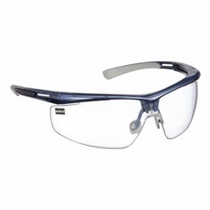 HONEYWELL T5900NBLHS Safety Glasses, Anti-Scratch, No Foam Lining, Wraparound Frame, Half-Frame, Black | CR4DGT 401Y70