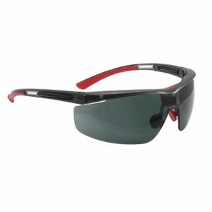 HONEYWELL T5900NTKSHS Safety Glasses, Wraparound Frame, Half-Frame, Gray, Black, Black, S Eyewear Size | CR4DKQ 401Y66