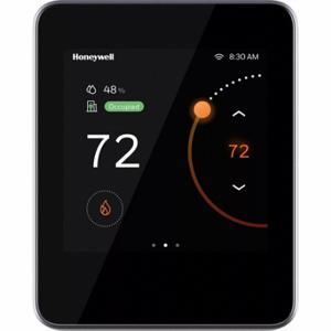 HONEYWELL TC500A-N Intelligentes Thermostat, Heizen oder Kühlen, automatisch/manuell, 3 Heizstufen – konventionelles System | CR4DVT 804HT2