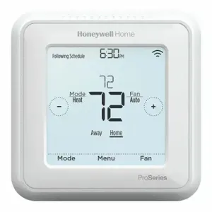 HONEYWELL TH6320ZW2003/U Low Voltage Thermostat, Heat and Cool, Auto and Manual, White, Touch Screen | CR4DVJ 493Z81