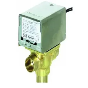 HONEYWELL V4044B1314/U Actuated Valve Assembly, 0.75 Inch Pipe Size, 3 Way Diverting | BN9YGY