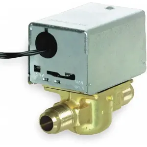 HONEYWELL V8043A1037 Normally Closed Sweat 1 Motorized Zone Valve, 24 VAC, 3.5Cv, 18 Inch Leads | CD2GBB 279C16