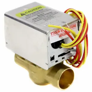 HONEYWELL V8043E1020 Motorized Zone Valve, Sweat 1 | CR4DXR 2E788