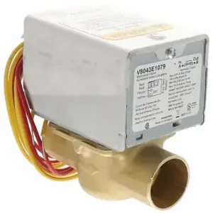 HONEYWELL V8043E1079 Motorized Zone Valve, Sweat 1 | CR4DXZ 2KKP8