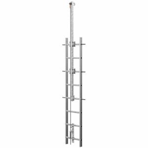 HONEYWELL VGM-3/8-PE-GS/50 Vertikalsysteme, nachlaufend, Stahl, manuell, 50 Fuß Länge, 310 Pfund Kapazität | CR4CAN 787GV2