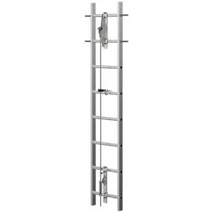 HONEYWELL VGM-3/8-GS/120FT Vertical Systems, Trailing, Steel, Manual, 120 ft Lengthifeline Length, 310 lb Capacity | CR4CAA 787GR5