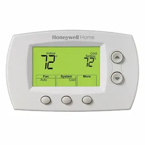 HONEYWELL TH5320R1002 Wireless Thermostat, Digital, Heat and Cool, Auto and Manual, Auto | CR4DVW 3RCN5