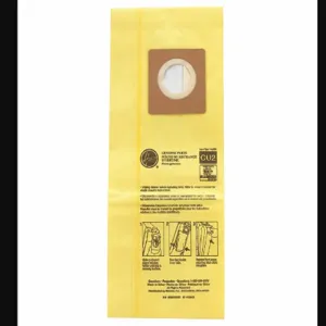 HOOVER COMMERCIAL AH10243 Vacuum Bag, Paper, 2-Ply, Standard Bag Filtration Type | CE9CME 55JE85