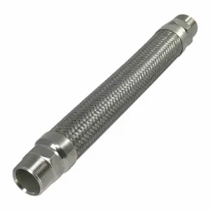 HOSE MASTER CA316HP-0200-036 Metal Hose Assembly, 2 Inch Size Hose Inside Dia, 14 Inch Size Dynamic Min. Bend Radius | CR4ECM 45NF92