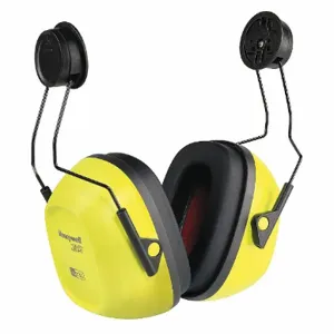 HOWARD LEIGHT 1035127-VS Ear Muffs, Hard Hat-Mounted Earmuff, 27 dB NRR, Foam, Black/Yellow | CJ2BBE 499N02