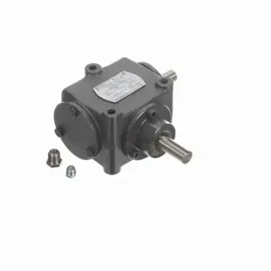 HUB CITY 0220-00104 Bevel Gear Drive, 2.25 HP, 0.625 Inch I.D, 0.625 Inch O.D, Cast Iron | AK7DTQ