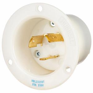 HUBBELL HBL2325ST Locking Receptacle, L6-20P, 20 A, 250V AC, 2 Poles | CR4FYY 797VC6
