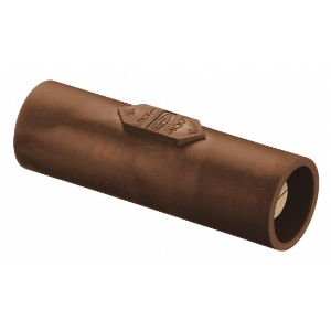 HUBBELL HBLDMBN Single Pole Connector Double Male Brown | AF7BGC 20TT34