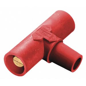 HUBBELL HBLPTR Einpoliger Steckverbinder Parallel-T-Stück Rot | AF7BHT 20TT92