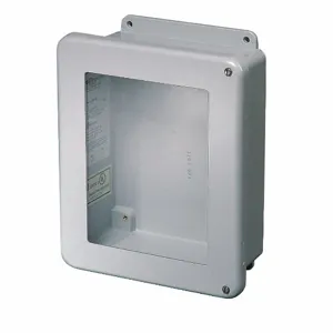 HUBBELL HW-J60604CHSCWWW Non-Metallic Enclosure, 6 H x 6 W x 4 Inch D, Screws Closure Method | CD2FMU 52XC35