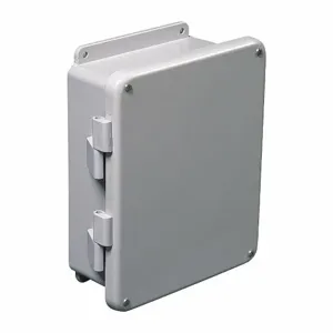 HUBBELL HW-J80604FCHSCWW Non-Metallic Enclosure, 8 H x 6 W x 4 Inch D, Screws Closure Method | CD2FNF 52XC46