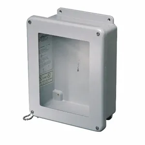 HUBBELL HW-J100804SCWWW Non-Metallic Enclosure, 10 H x 8 W x 4 Inch D, Screws Closure Method | CD2FKZ 52XA82