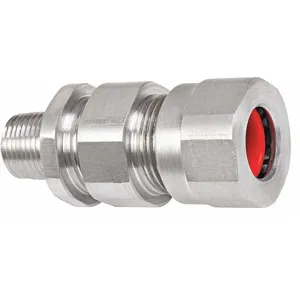 KILLARK MC1C Aluminium Cable Connector, Connector Type Straight, Conduit Size 1/2 Inch | CD2FGR 49ZX76