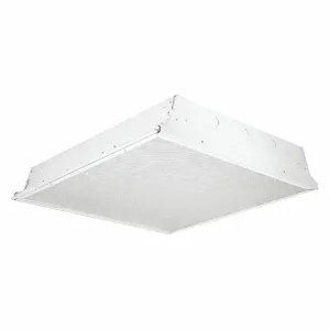 HUBBELL LIGHTING - COLUMBIA LJT22-35MLG-FSA12-EDU Recessed Troffer, 31W Max., 3500K, 3,365 Lumens, U-Bend, Dimmable | CJ3CYC 53XY42