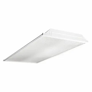 HUBBELL LIGHTING - COLUMBIA LJT24-35MLG-FSA12-EDU-CP Recessed Troffer, 38 W Max. Fixture Watt, 3500K, 4, 718 Lm, 4 Lamp T8 | CR2AWZ 53XY57