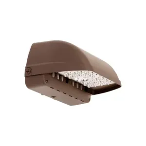 HUBBELL LIGHTING - OUTDOOR LNC2-18L-4K-070-4-U-DB Wall Pack, 4270 Lumens, 42.7W, 120 to 277V AC, Type IV | CJ3TUQ 53VY70