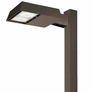 HUBBELL LIGHTING - OUTDOOR RAR1-100-4K-4 Parking Lot Light Fixture, Square Arm, 12000 Lumens, 100W, Type IV, 250W MH/HPS | CJ2ZKV 499H84