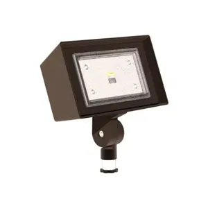 HUBBELL LIGHTING - OUTDOOR RFL2-25-4K Floodlight, 3000 Lumens, 25W, 120 to 277V AC, No Sensor Included | CJ2FNV 499H89