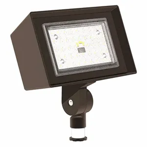 HUBBELL LIGHTING - OUTDOOR RFL2-25-5K-PC Floodlight, 3200 Lumens, 26W, 120 to 277V AC, Button Photocontrol, LED | CJ2FNW 56DZ67