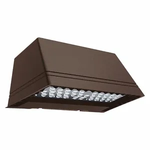 HUBBELL LIGHTING - OUTDOOR TRP2-24L-30-5K7-3-UNV-DB Wall Pack, 3756 Lumens, 30W, 120 to 277V AC, Type III | CJ3TVE 480F73