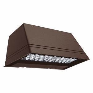 HUBBELL LIGHTING - OUTDOOR TRP2-24L-50-5K7-4-UNV-DB-PC Wall Pack, 5678 Lumens, 50W, 120 to 277V AC, Type IV, Photocontrol, LED | CJ3TVH 480F83