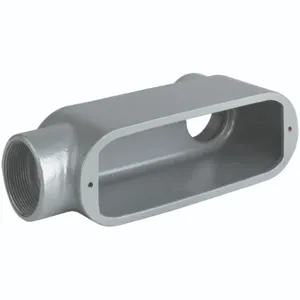 HUBBELL OLB-8 Conduit Outlet Body, Aluminum, Powder Coated, 3 Inch Trade Size, Lb Body | CR4FQU 36D196