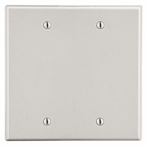 HUBBELL P23LA Blank Wall Plate, Blank, Plastic, Light Almond, 0 Outlet Openings, 0 Switch Openings | CR4FQG 784FF4