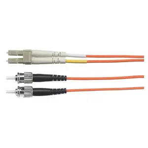 HUBBELL PREMISE WIRING DFPCLCSTD1MM Fiber Optic Patch Cord Orange 3.28 Feet | AG6XNY 49K741