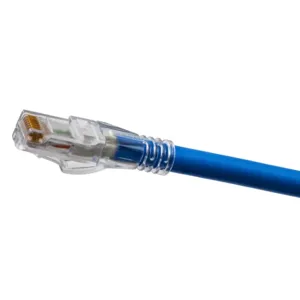 HUBBELL PREMISE WIRING HC6AB10 Patch Cord Cat 6a Ascent Blue 10 Feet | AF7TCY 22LU70