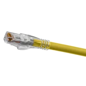 HUBBELL PREMISE WIRING HC6AY07 Patch Cord Cat 6a Ascent Yellow 7 Feet | AF7TDH 22LU81