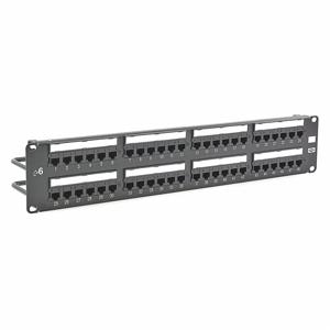 HUBBELL PREMISE WIRING HP648 Patchpanel, Flachpanel, 110 Typ, 48 Ports, Stahl | CJ2ZLN 46AY32