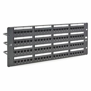 HUBBELL PREMISE WIRING HP696 Patchpanel, Flachpanel, 110 Typ, 96 Ports, Stahl | CJ2ZLF 46AY33