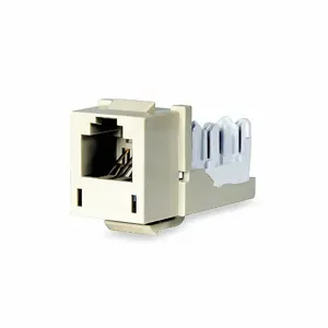 HUBBELL PREMISE WIRING HXJ5ETI Jack Telco Ivory Rj45 | AE4MTZ 5LV50